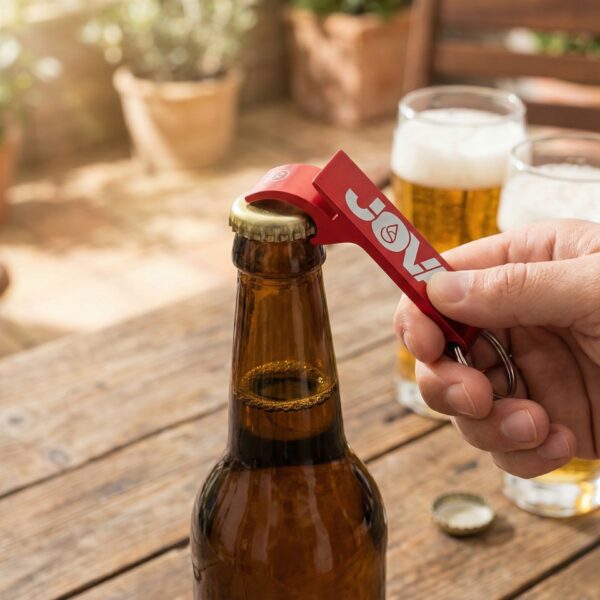 Porte clé ouvre bouteille