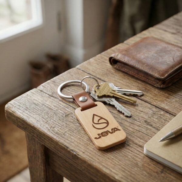 Porte clé bois