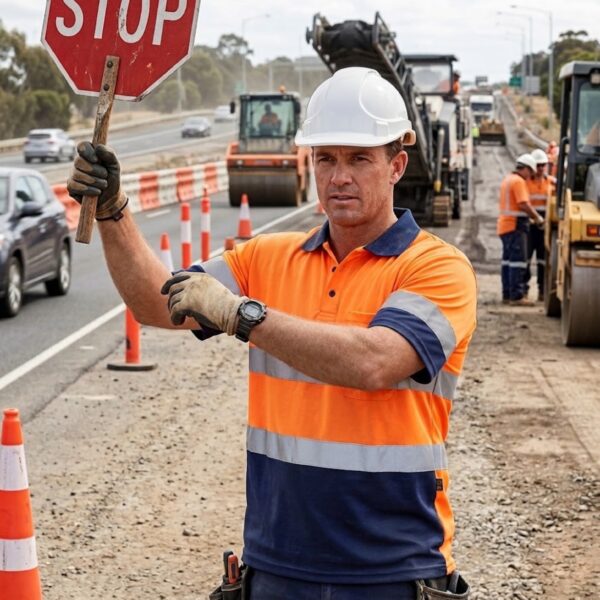 Polo bicolore hauté visibilité Atento