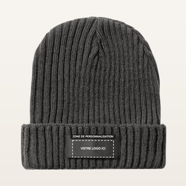 Bonnet Selsoker avec zone de personnalisation sur le revers pour votre logo, broderie ou étiquette - JOVA France Castres Tarn Occitanie