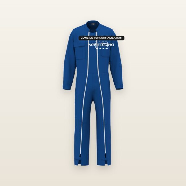 Combinaison Crew avec zone de personnalisation pour votre logo, impression DTF ou broderie - JOVA France Castres Tarn Occitanie