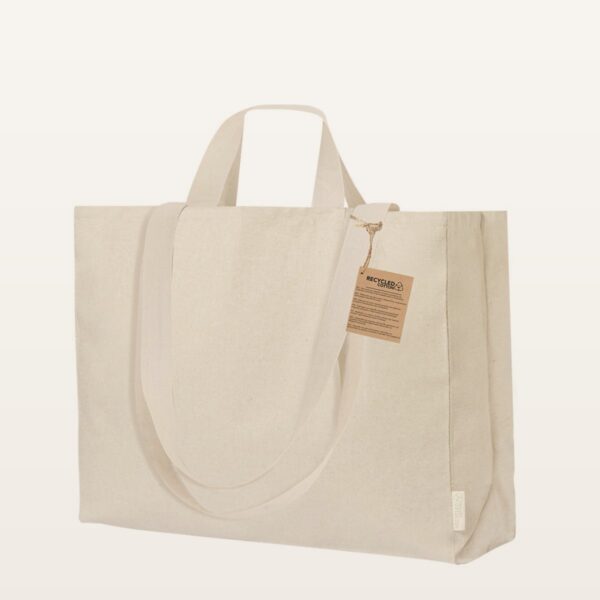 Sac Mova en coton recyclé naturel personnalisable avec logo en impression DTF - JOVA France Castres Tarn Occitanie